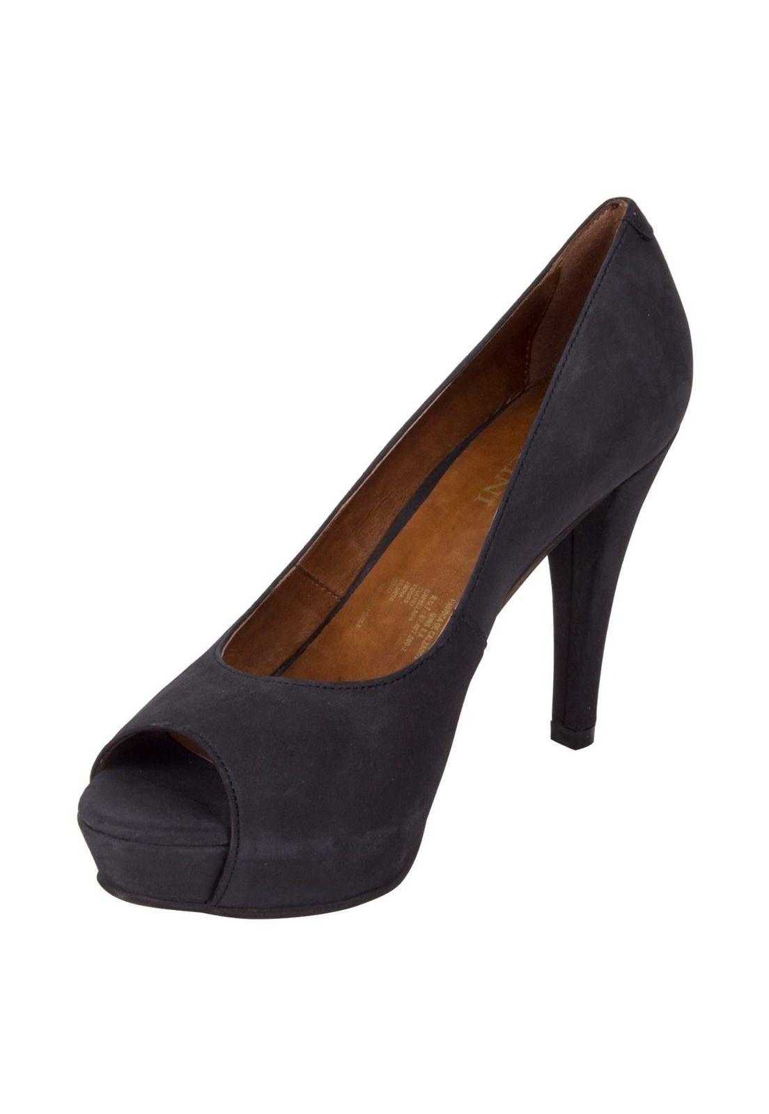 Zapato Ixia Pollini Mujer Negro - 4955-4