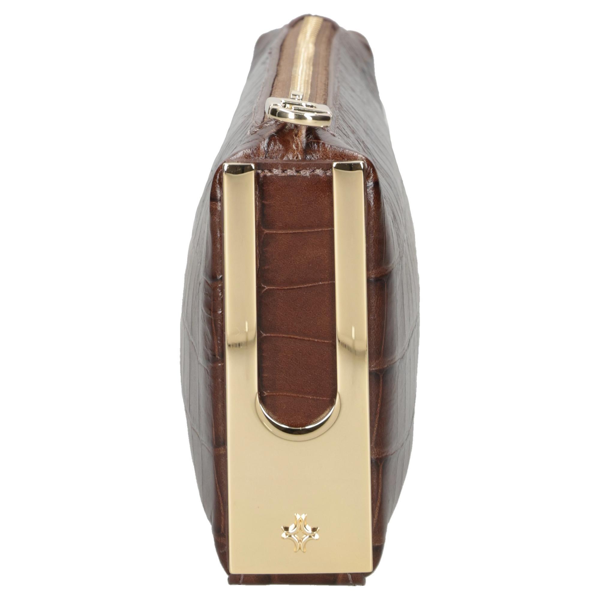 Cartera Clutch Cuero Fiesta Luz Da Lua - LDM0182-3