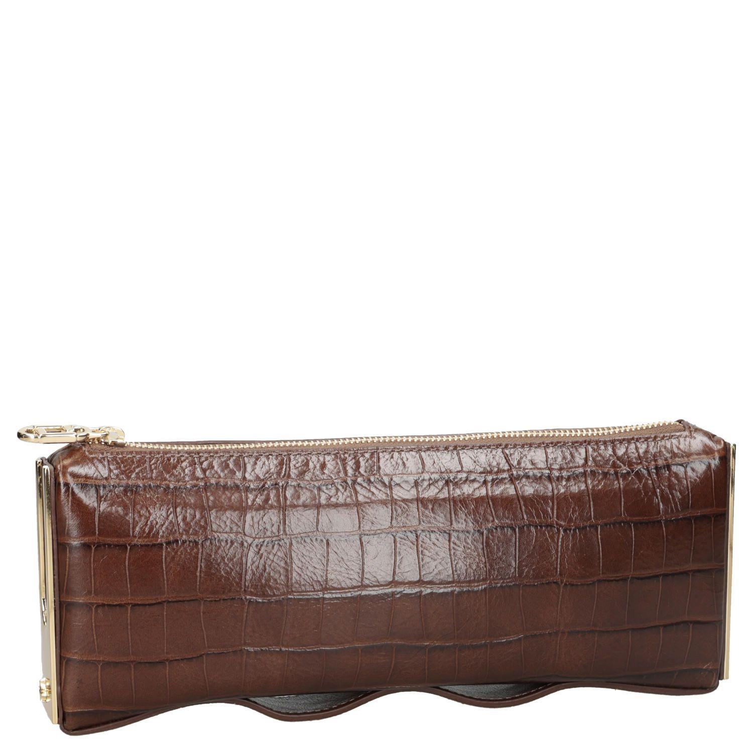 Cartera Clutch Cuero Fiesta Luz Da Lua - LDM0182-5