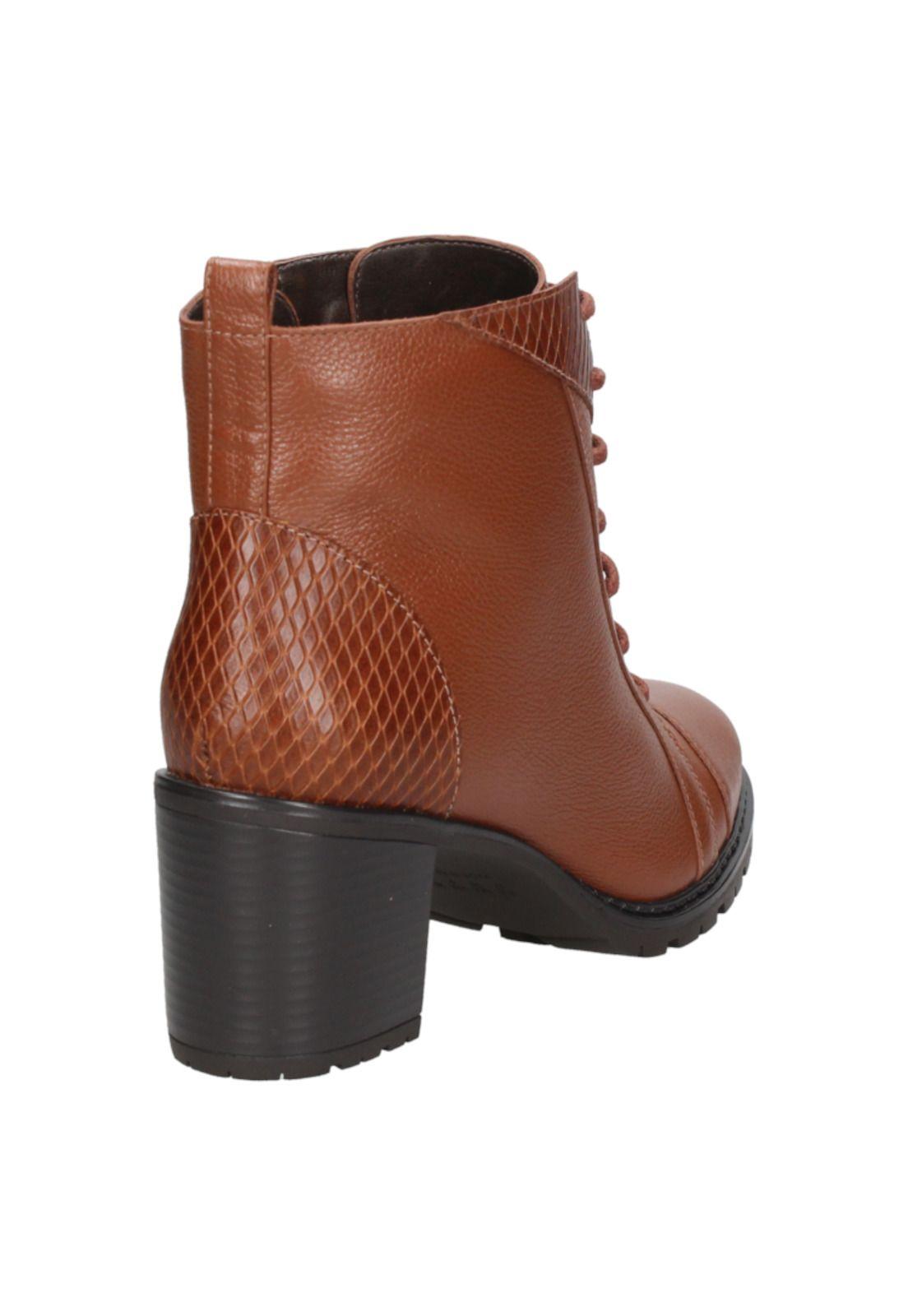 Botin Casual Mujer Mingo- H483 Marrón-2