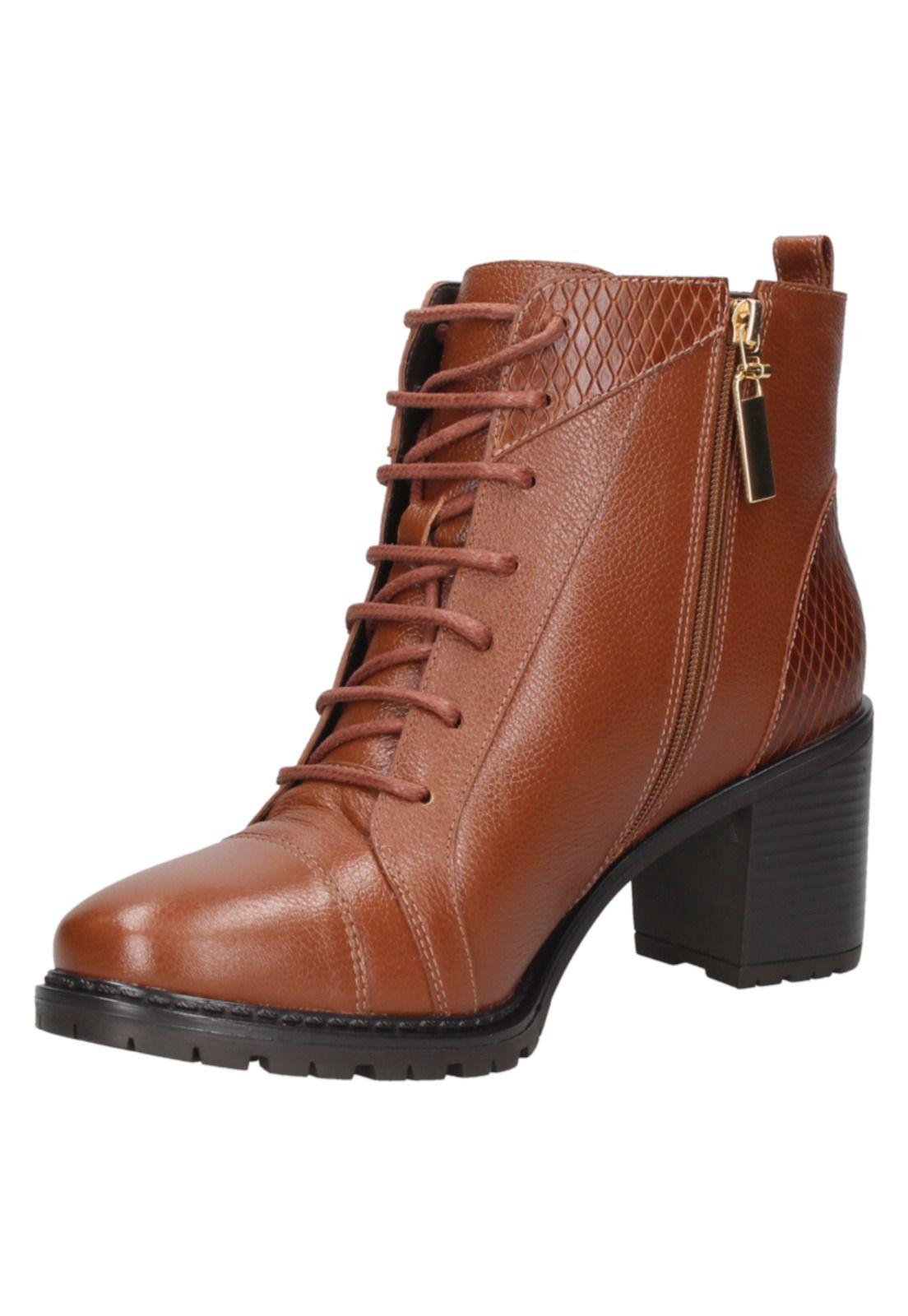 Botin Casual Mujer Mingo- H483 Marrón-4