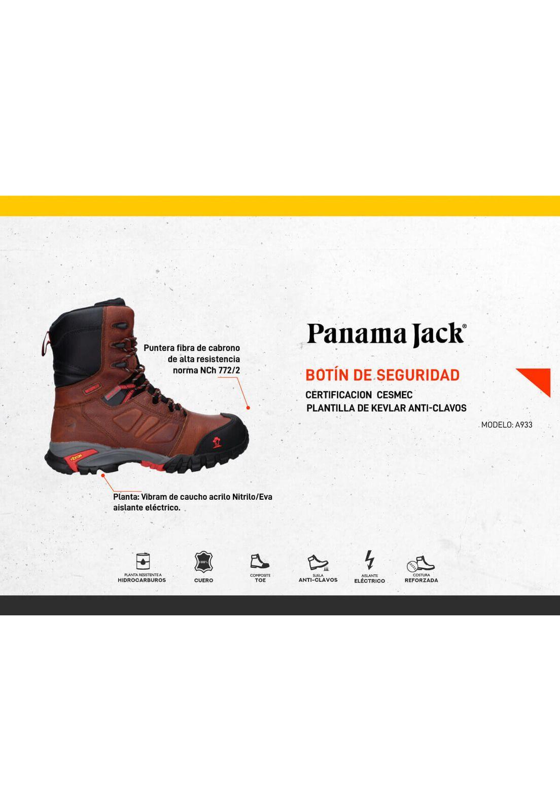 Zapato de Seguridad Premium Hombre Panama Jack - A933-3
