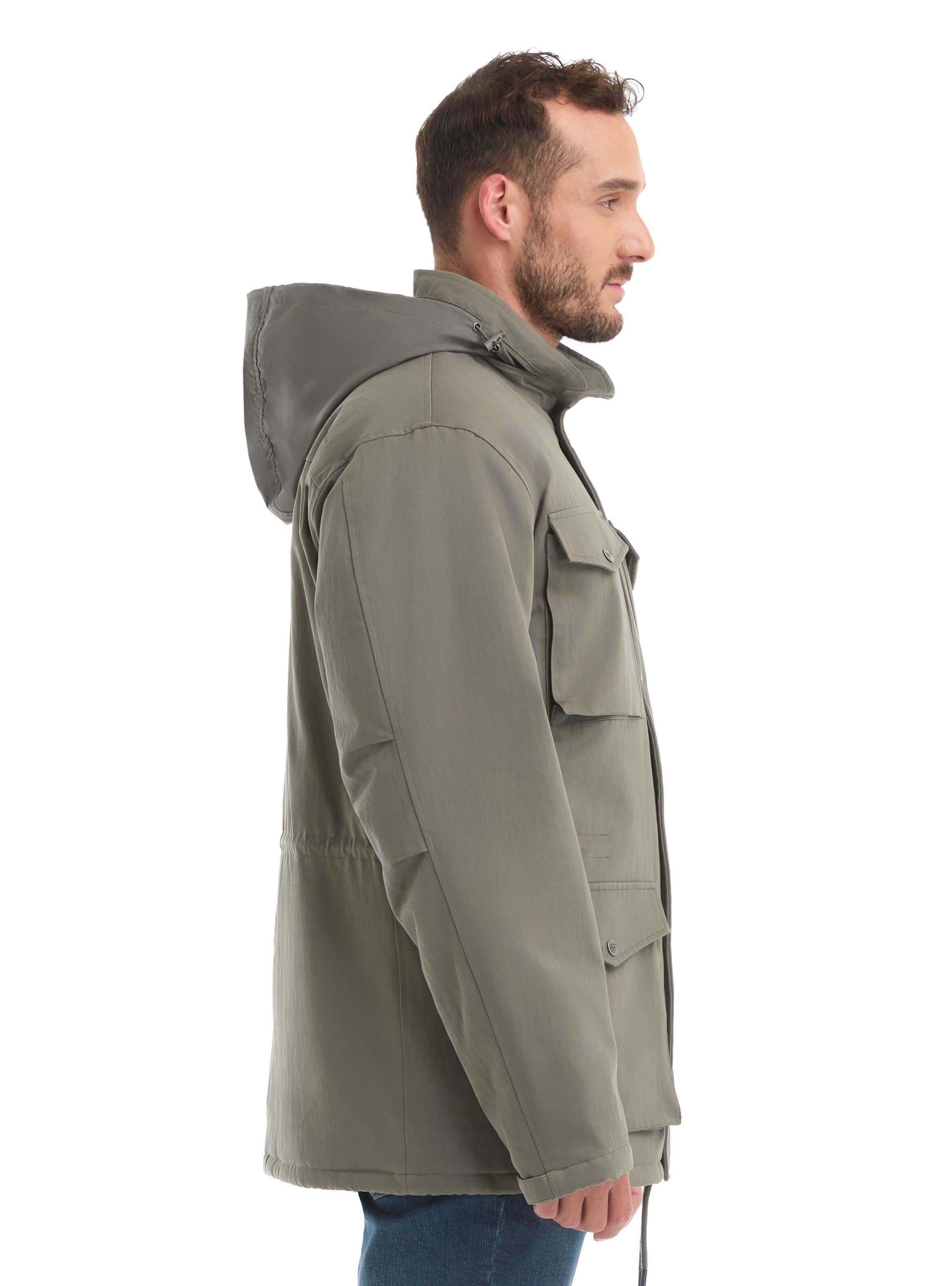 Chaqueta Hombre Waxed Gorro Panama Jack - L970-3