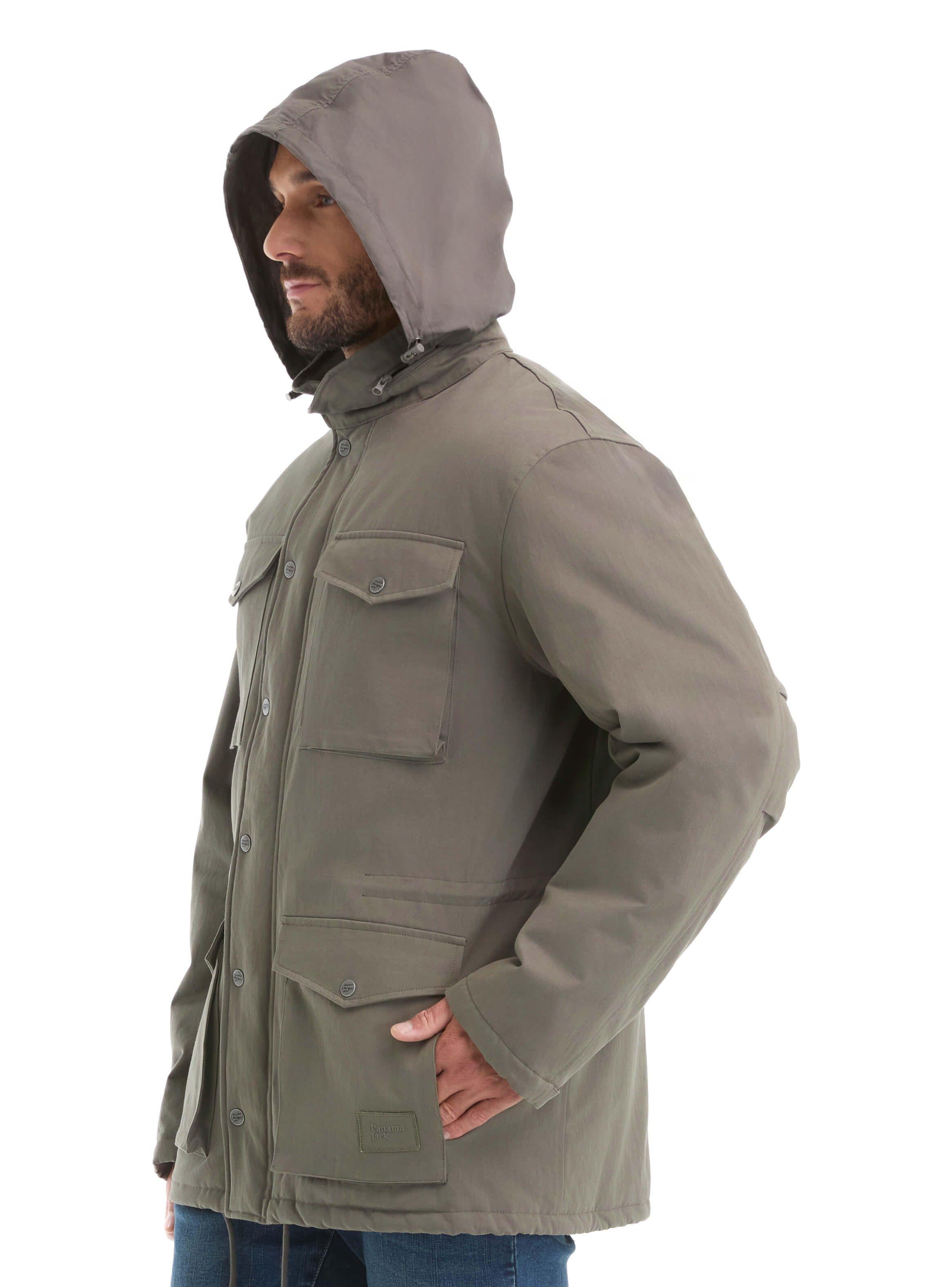 Chaqueta Hombre Waxed Gorro Panama Jack - L970-4