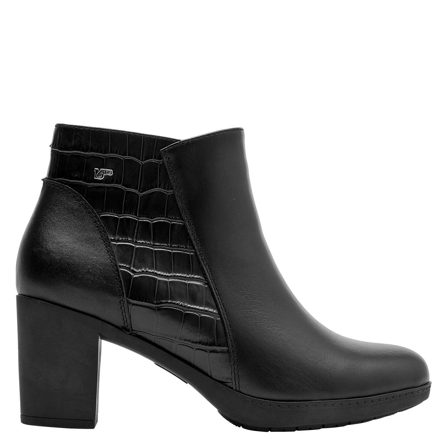 Botín Cuero Casual Mujer 16 Hrs - 16M0257-0