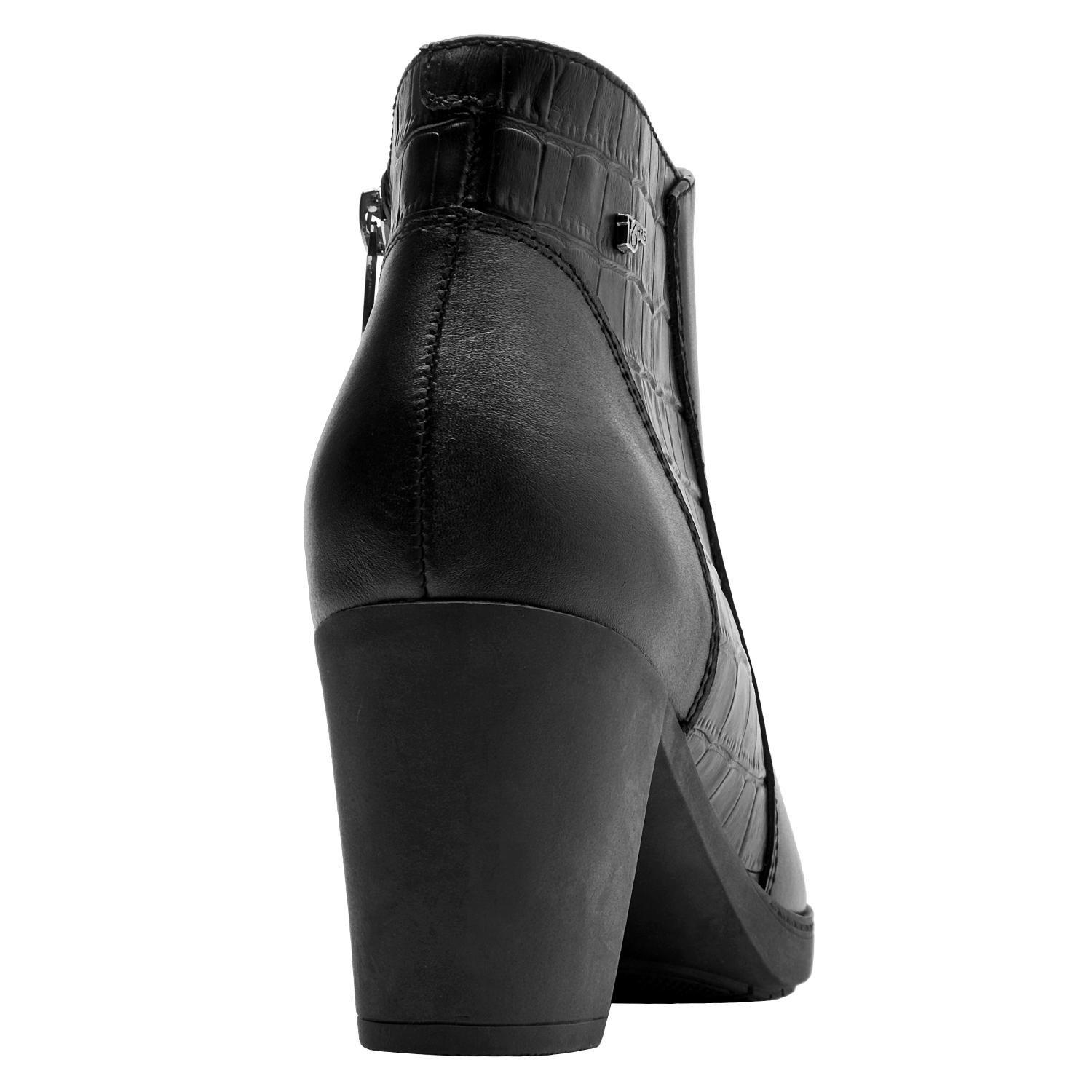 Botín Cuero Casual Mujer 16 Hrs - 16M0257-2