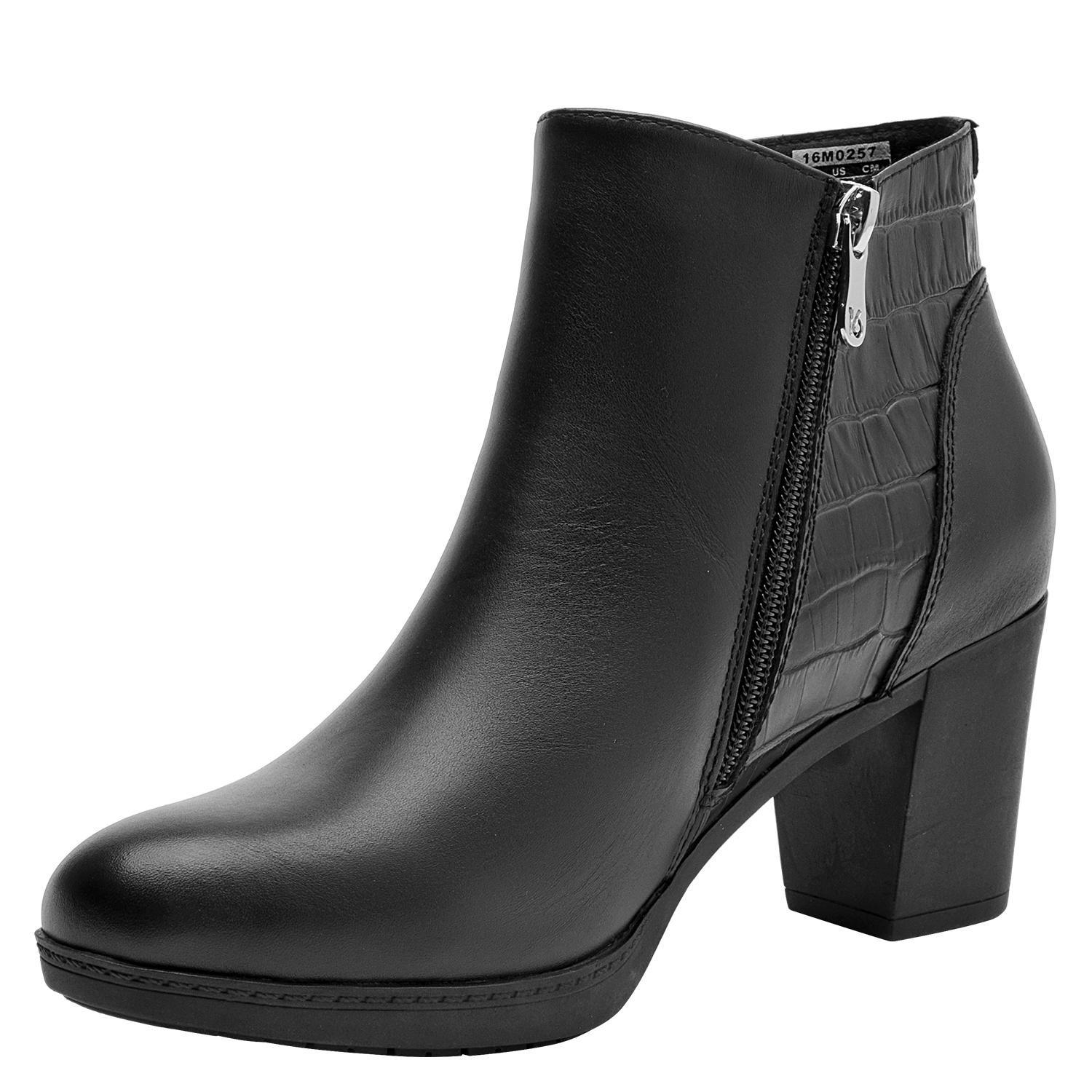 Botín Cuero Casual Mujer 16 Hrs - 16M0257-4