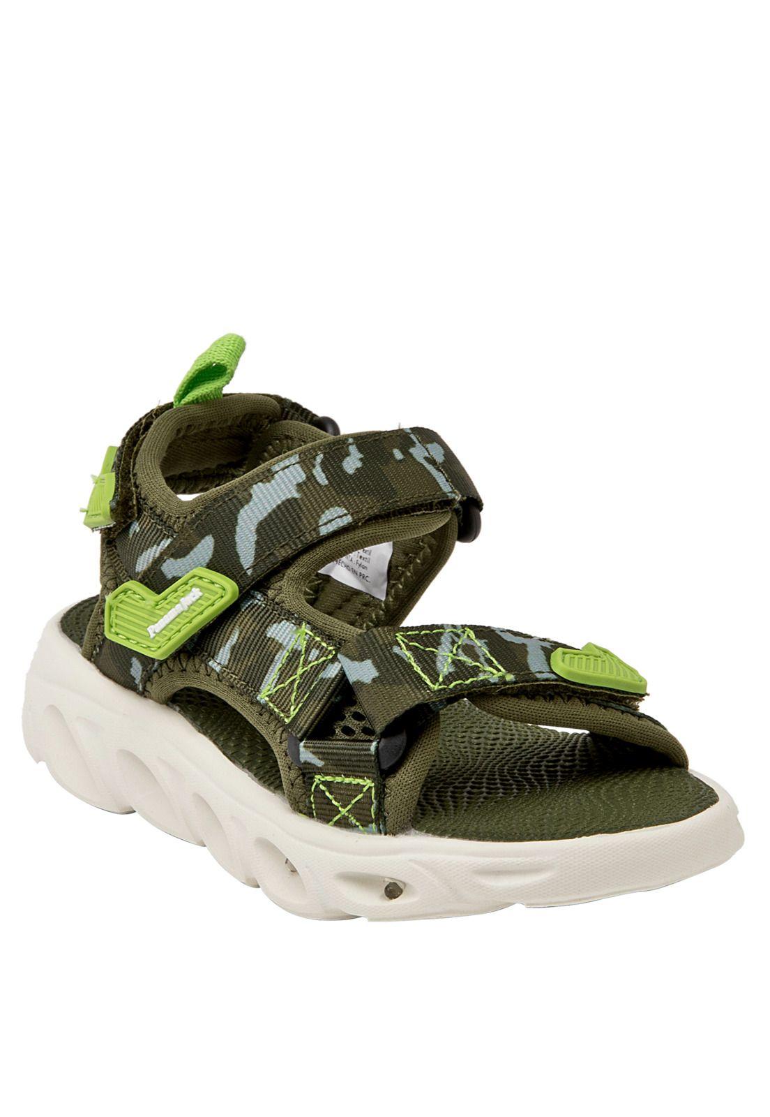 Sandalia Con Luces Led Niño Panama Jack - I710-0