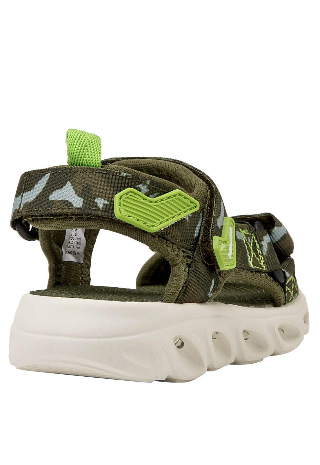 Sandalia Con Luces Led Niño Panama Jack - I710-2