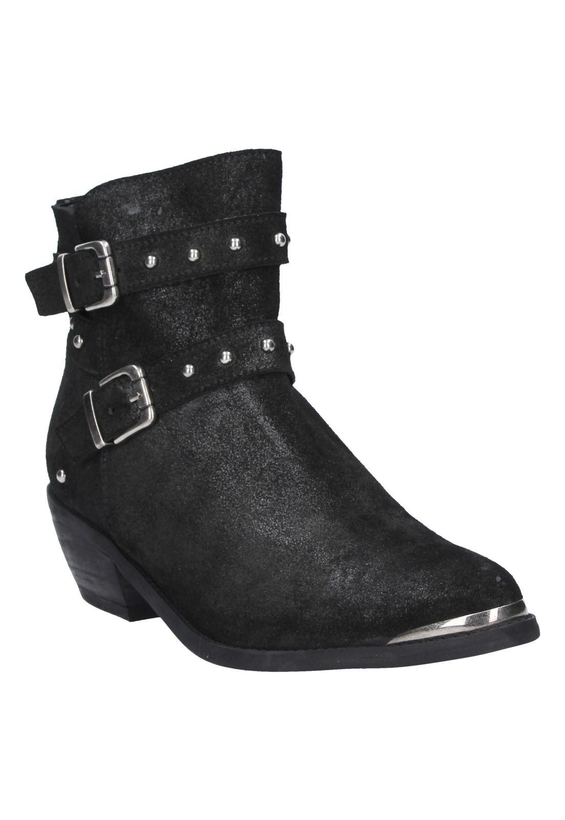 Botín Casual Zappa Mujer Negro - X619-0