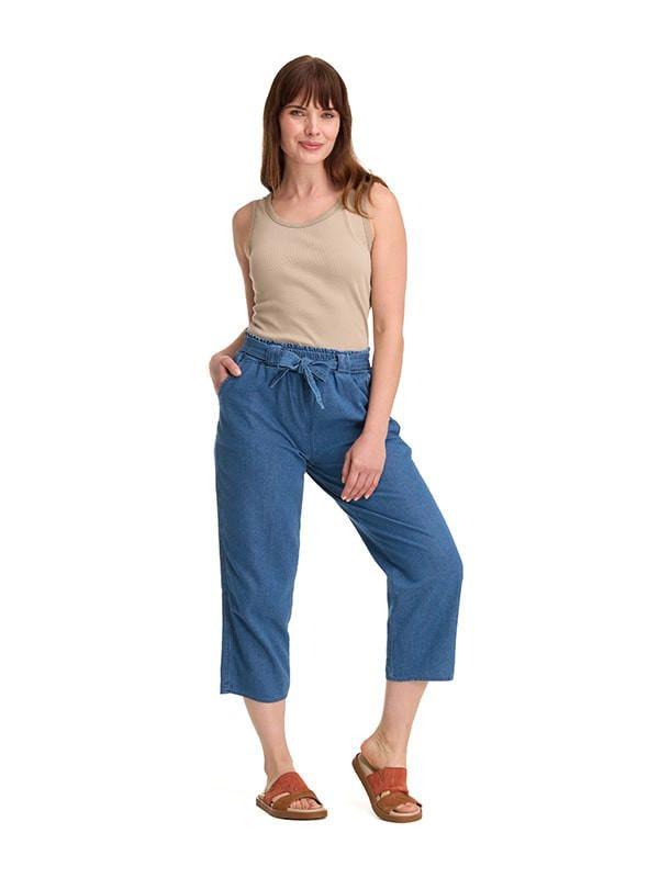 Pantalón Mujer Palazzo Tipo Jeans Casual Panama Jack - K848-6