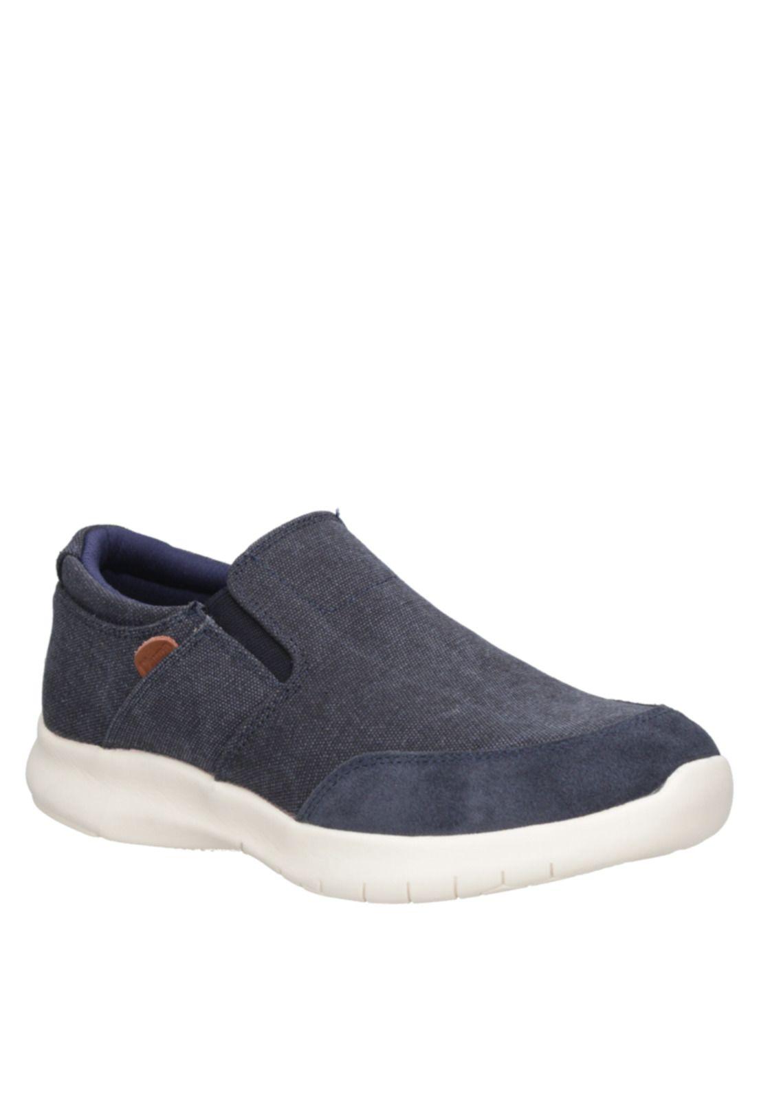Zapatilla Casual Hombre Pluma - D793 Azul oscuro-4