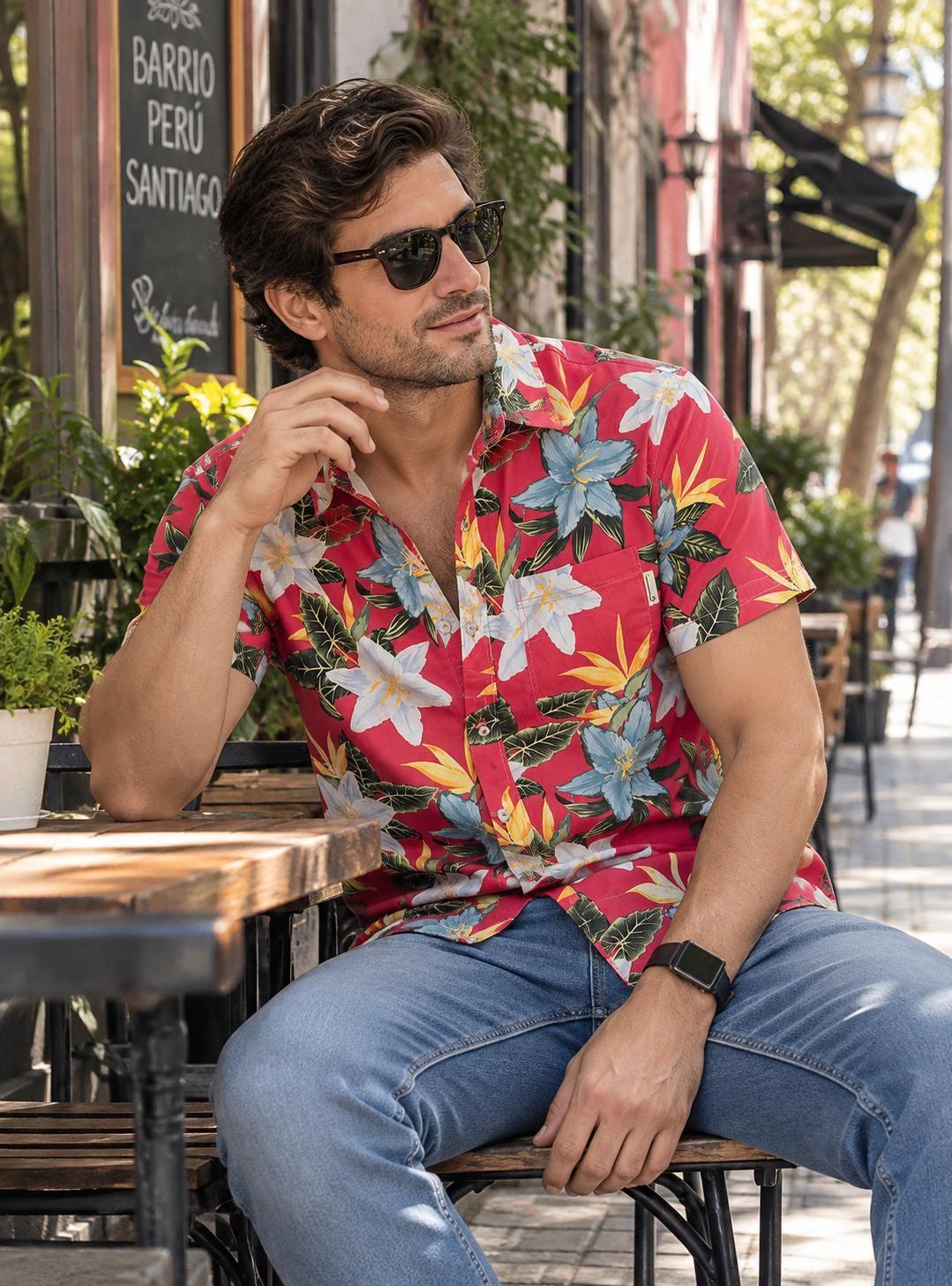 Camisa Guayabera Hombre Panama Jack - I961-0