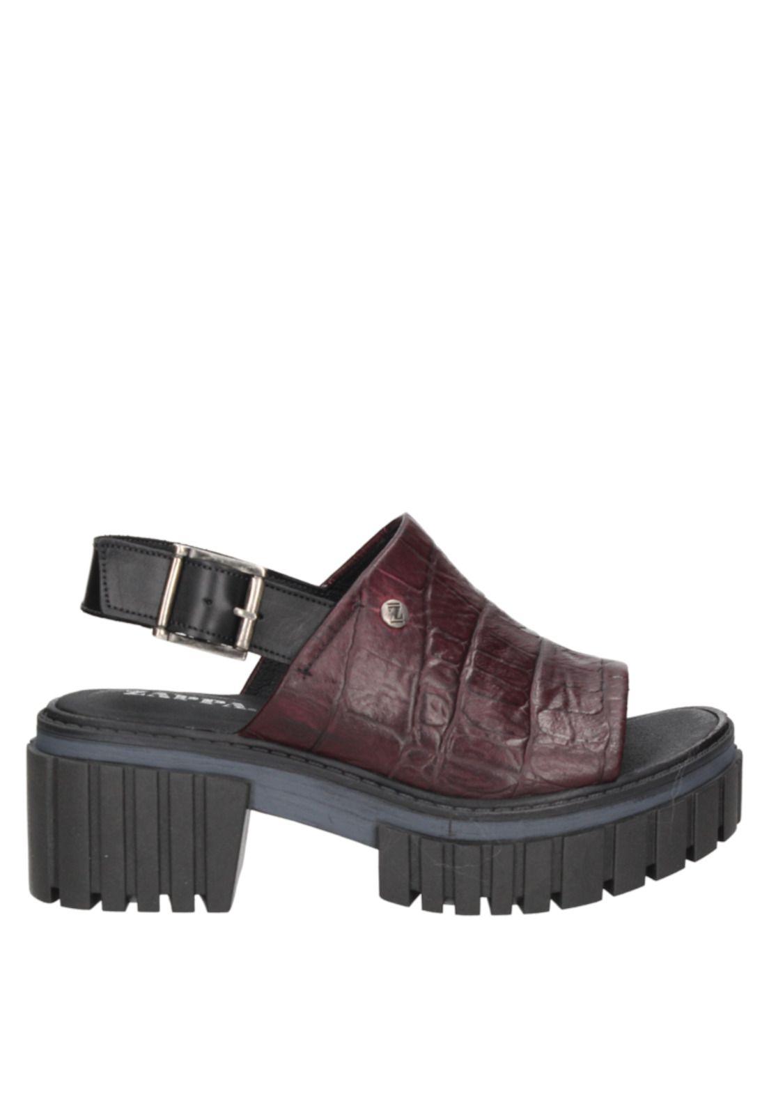 Sandalia Casual Mujer Zappa - G387 Bordó-1