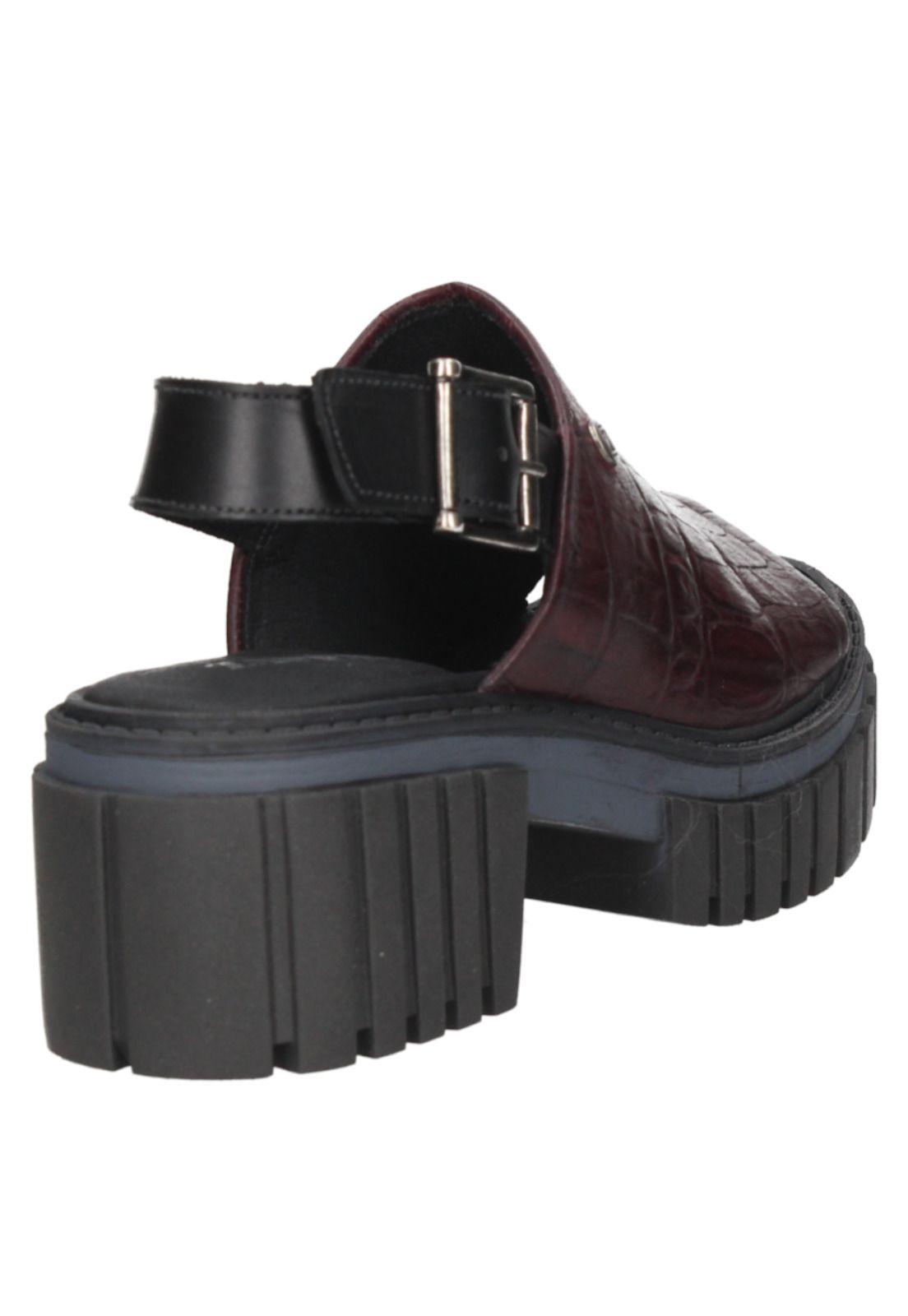 Sandalia Casual Mujer Zappa - G387 Bordó-2