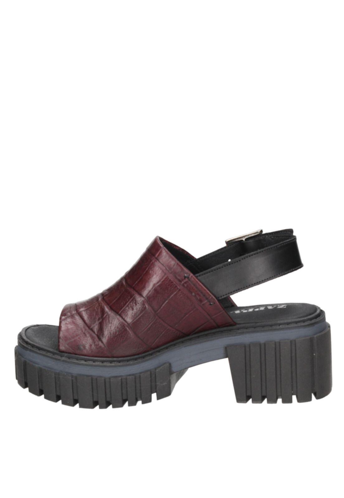 Sandalia Casual Mujer Zappa - G387 Bordó-3