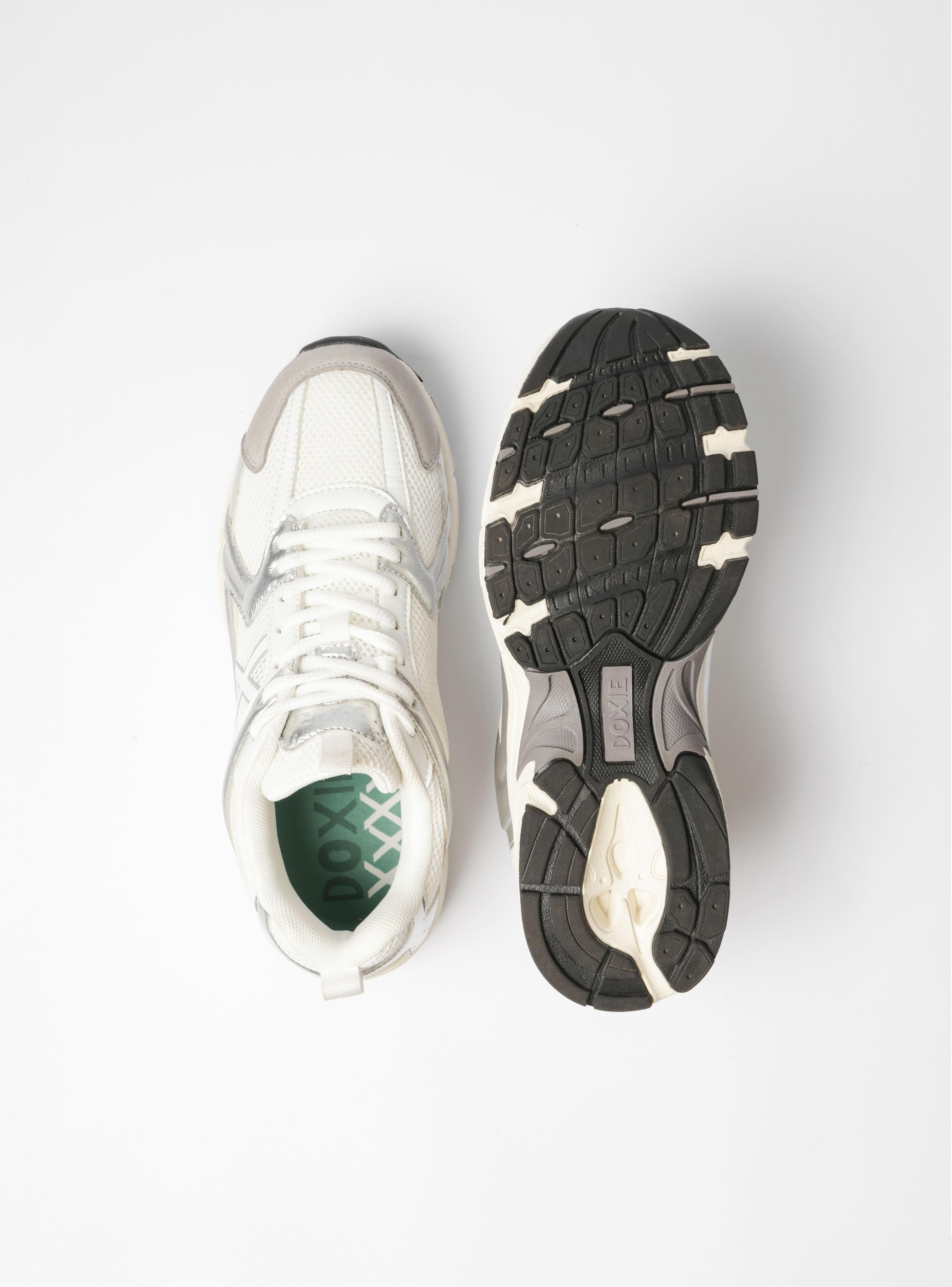 Zapatilla Urbana Shibuya Plateado Doxie - DXU0004-6