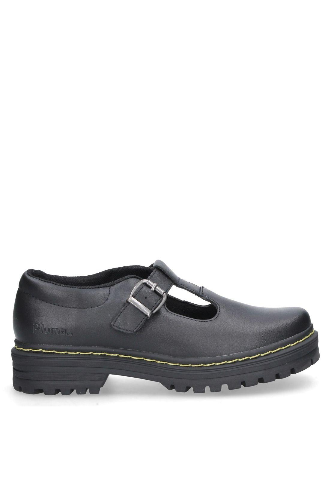 Zapato Escolar Niña Pluma - E165-1