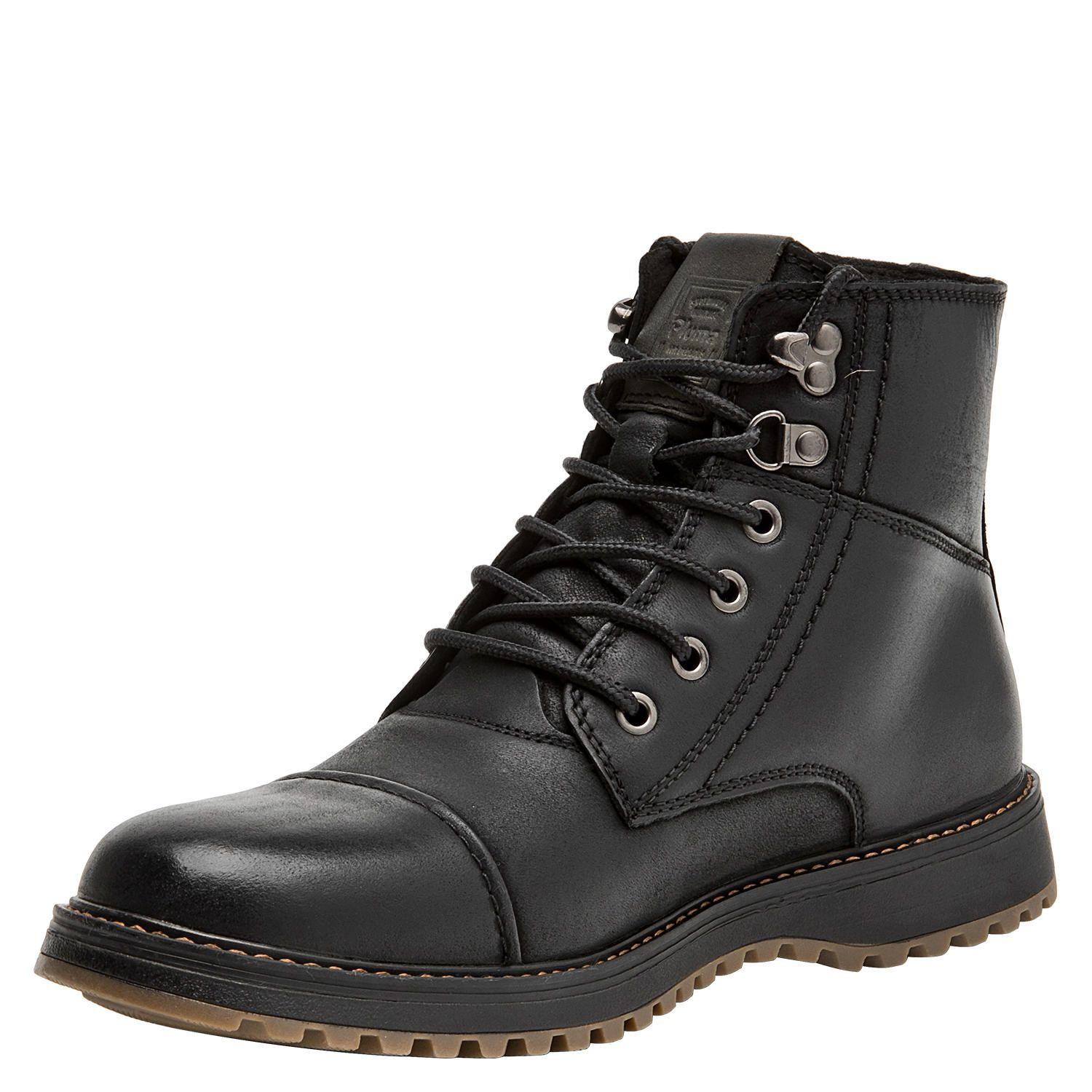 Botín Cuero Hombre Pluma - PLH0060-4