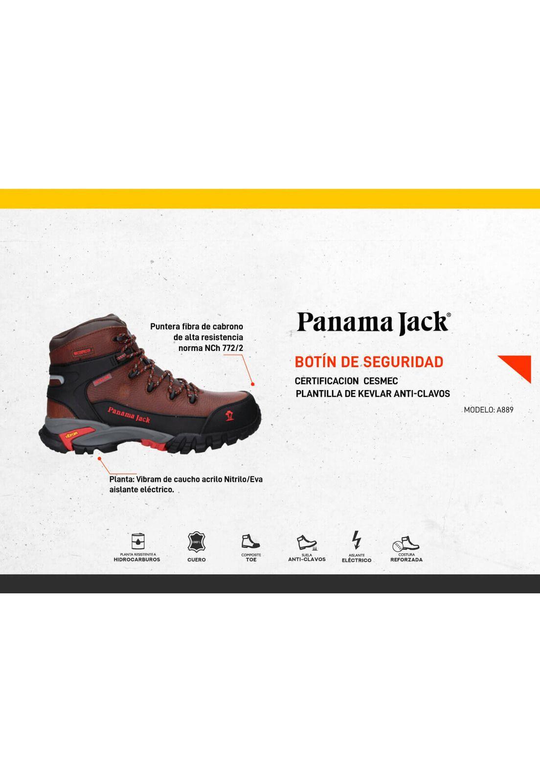 Zapato de Seguridad Premium Hombre Panama Jack - A889-5