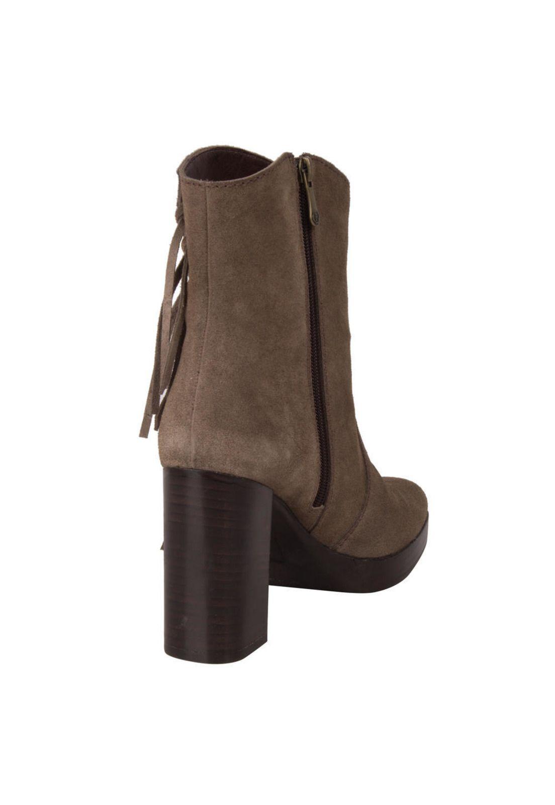 Botin Mingo Mujer Beige - 3939-2