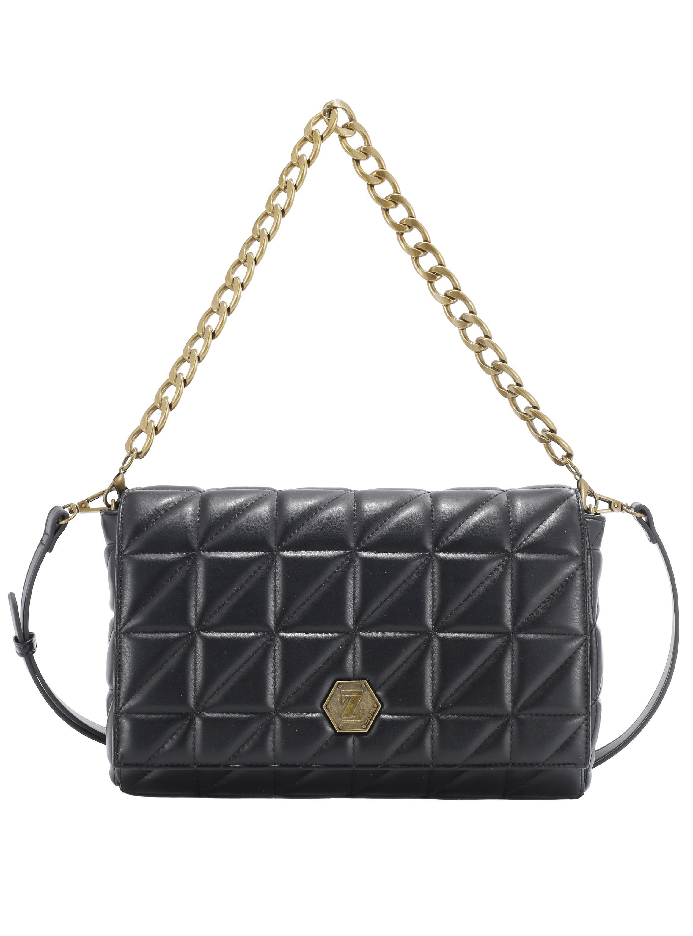 Cartera Bandolera Quilt y cadena Zappa - ZAM103X-2