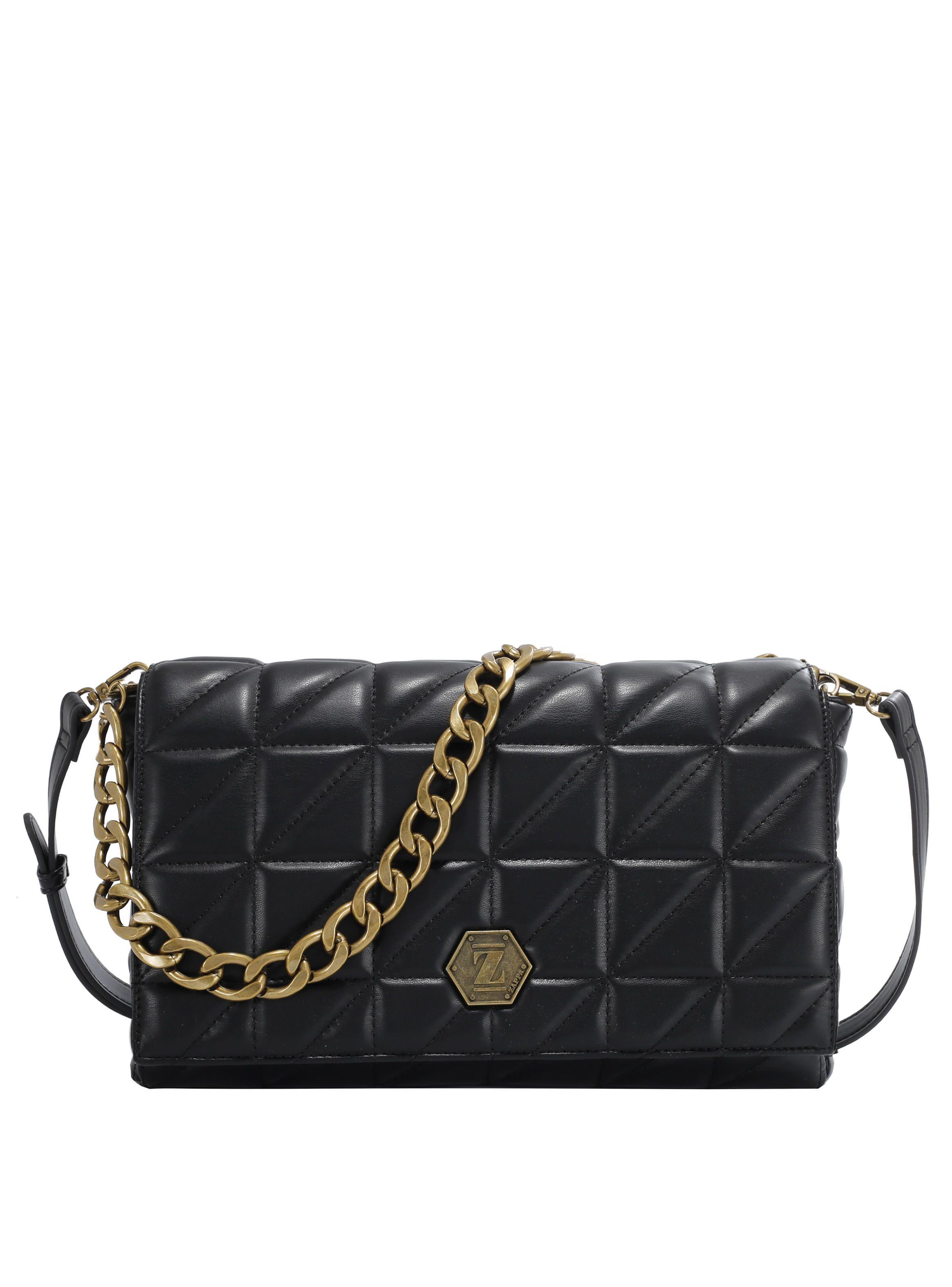 Cartera Bandolera Quilt y cadena Zappa - ZAM103X-7