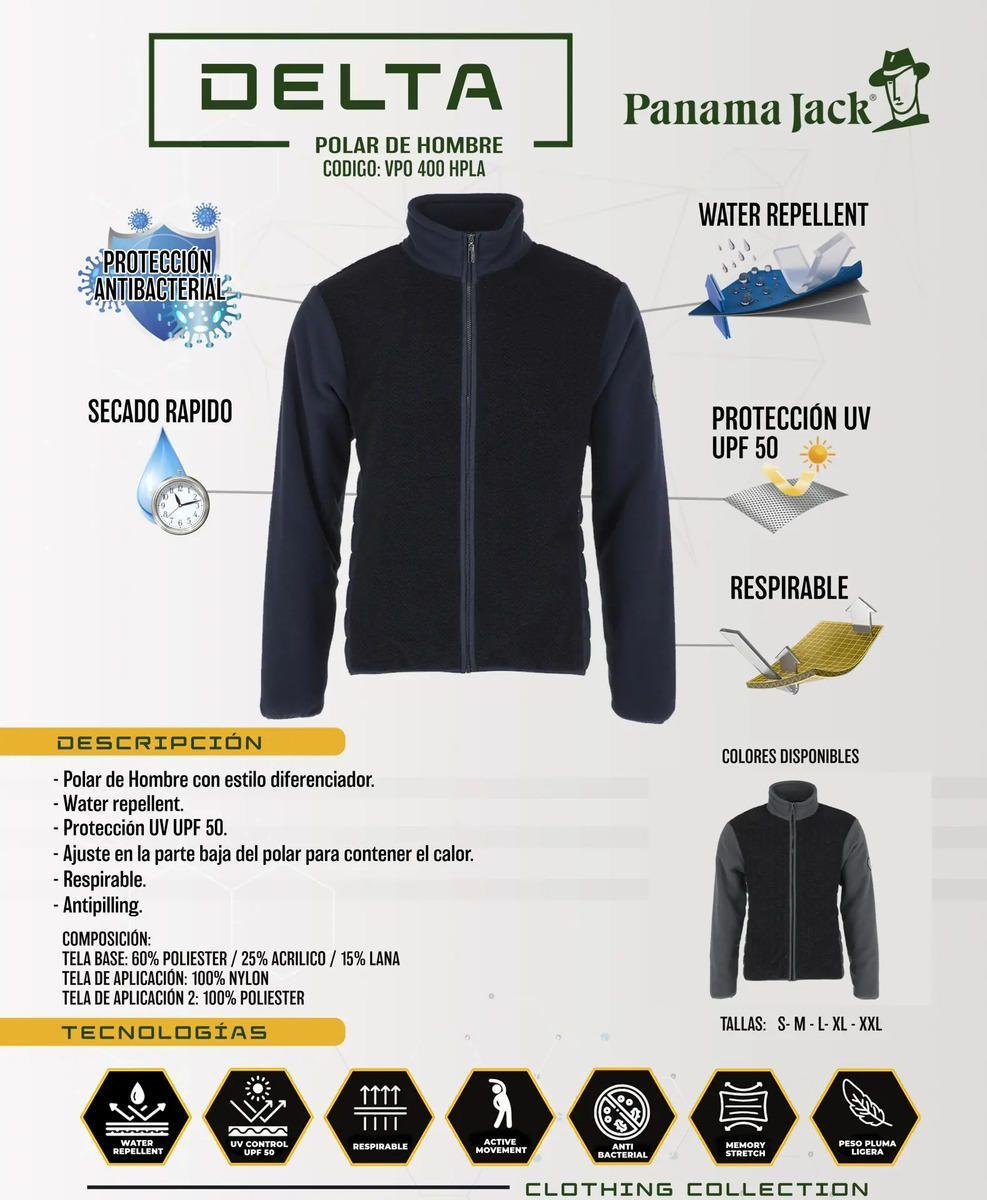 Polar Técnico Hombre Panama Jack - J972-5