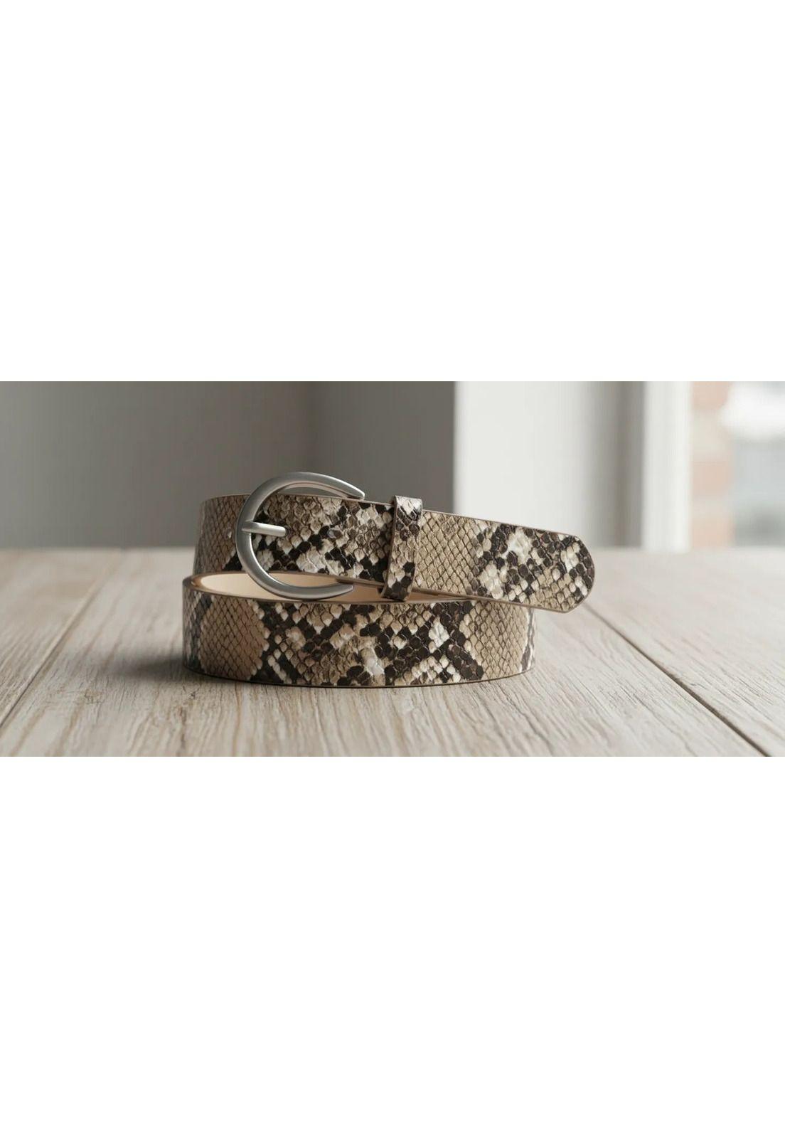 Cinturon Mujer Animal Print Pollini - POM052X-2