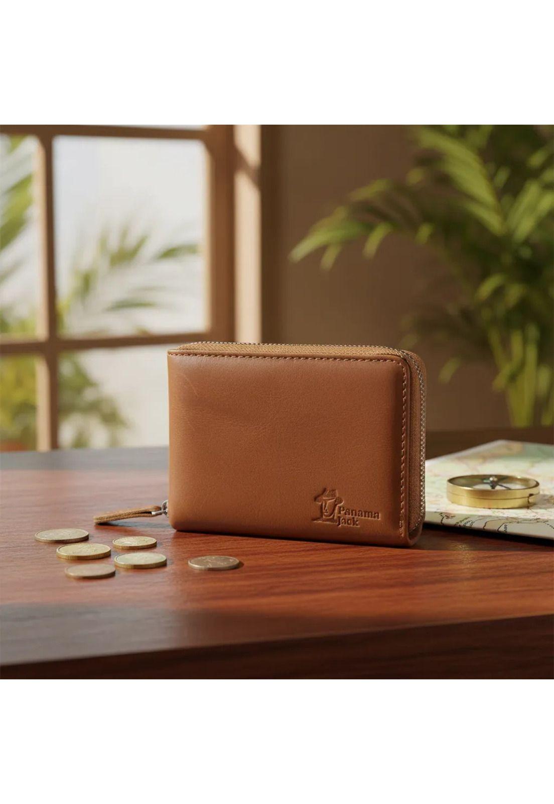 Billetera Monedero Cuero Unisex Panama Jack - H922-3