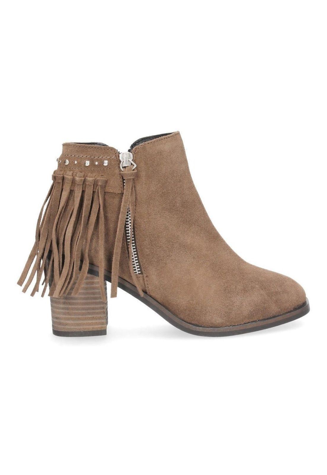 Botin Pollini Mujer Café - R037-1