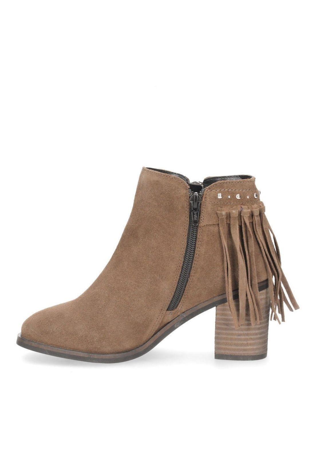 Botin Pollini Mujer Café - R037-3