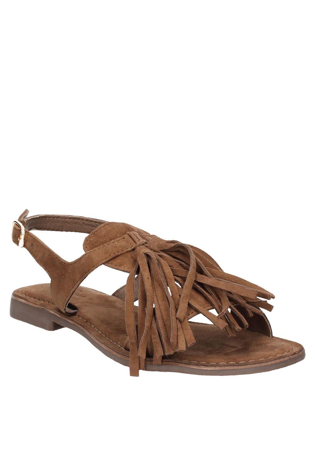 Sandalia Casual Pollini Mujer Café - S118-0