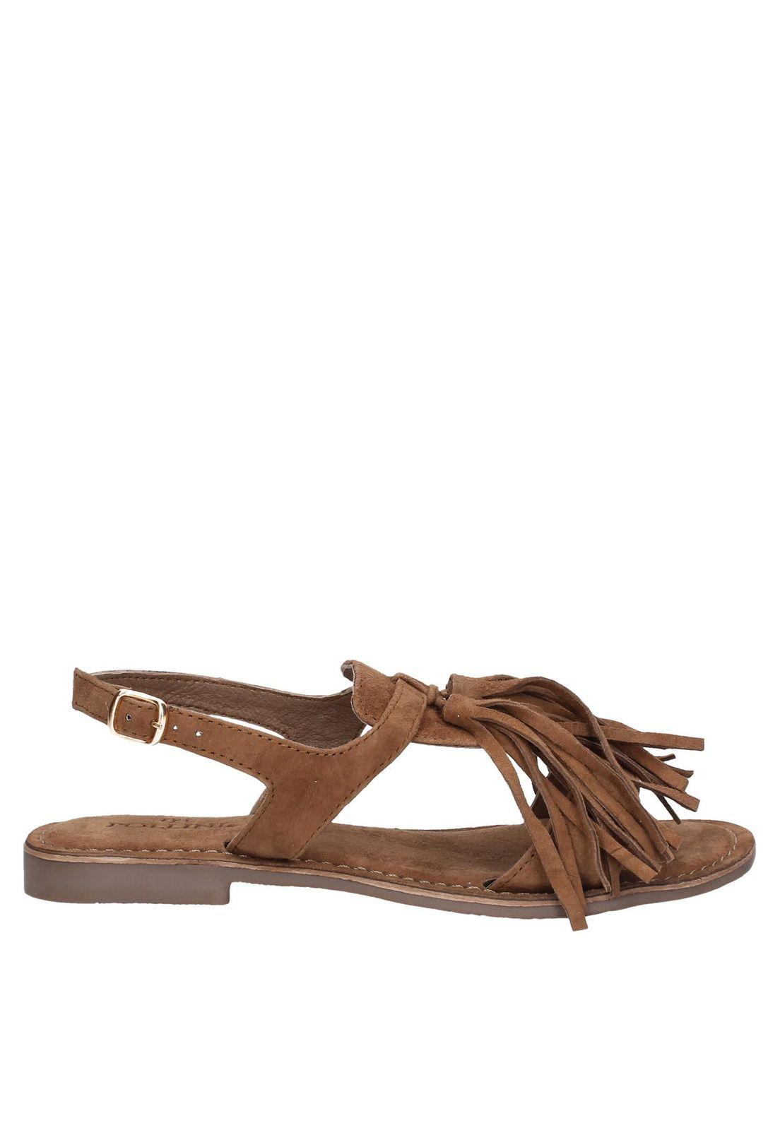 Sandalia Casual Pollini Mujer Café - S118-1