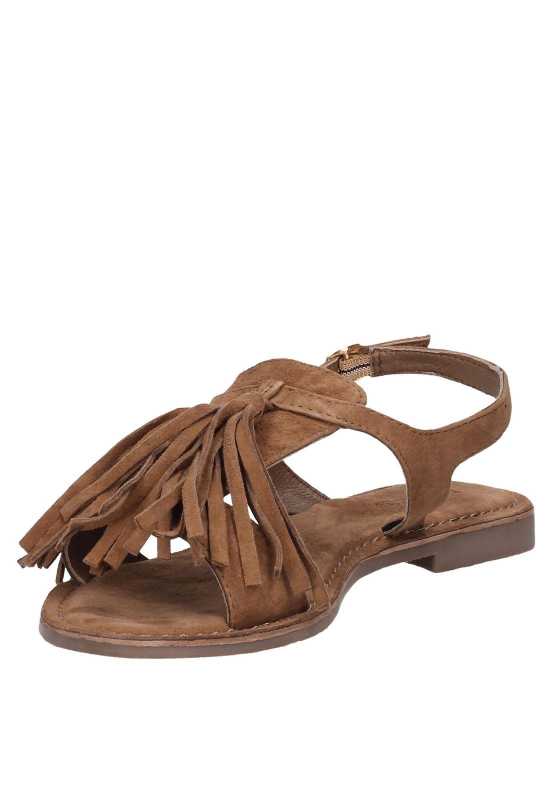 Sandalia Casual Pollini Mujer Café - S118-4