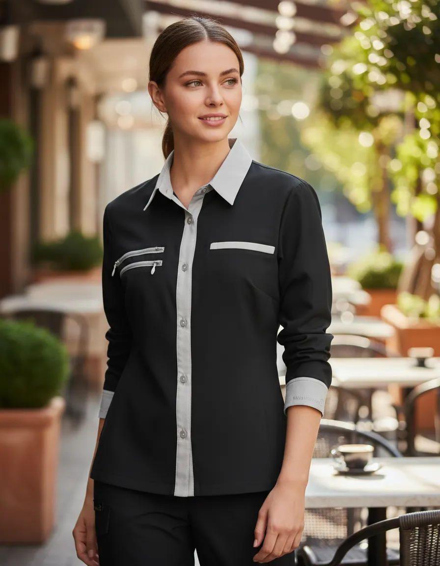  Camisa Técnica Mujer Water Repelent Panama Jack - J967-3