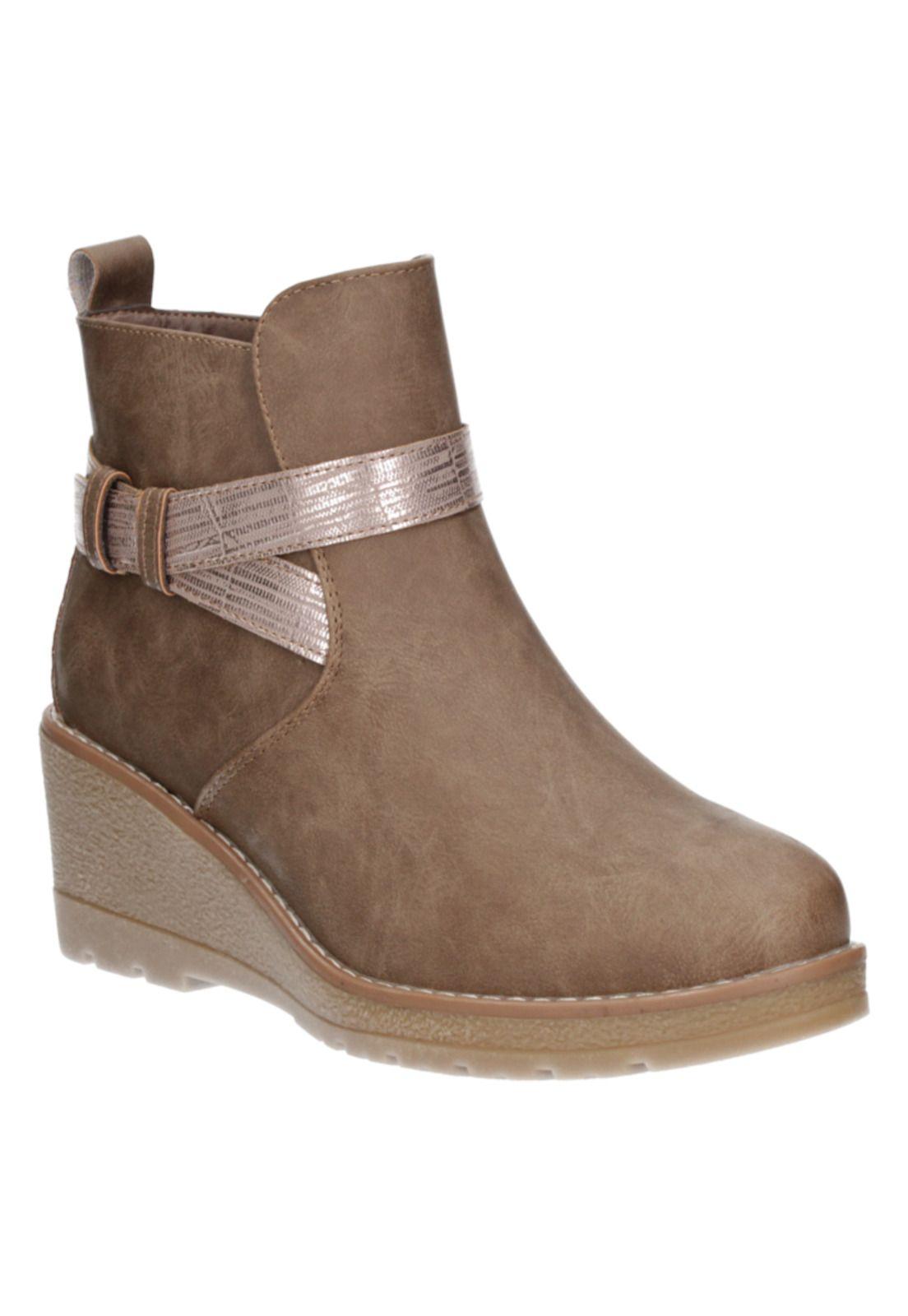 Botin Casual Mujer Dakota - F658 Marrón-0