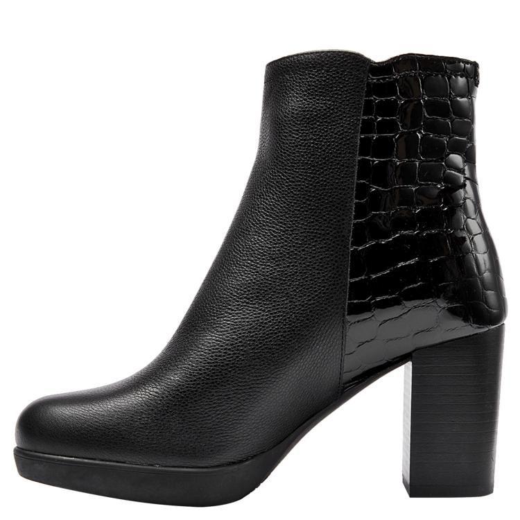 Botin Taco Cuadrado Mujer 16 Hrs - H038-3