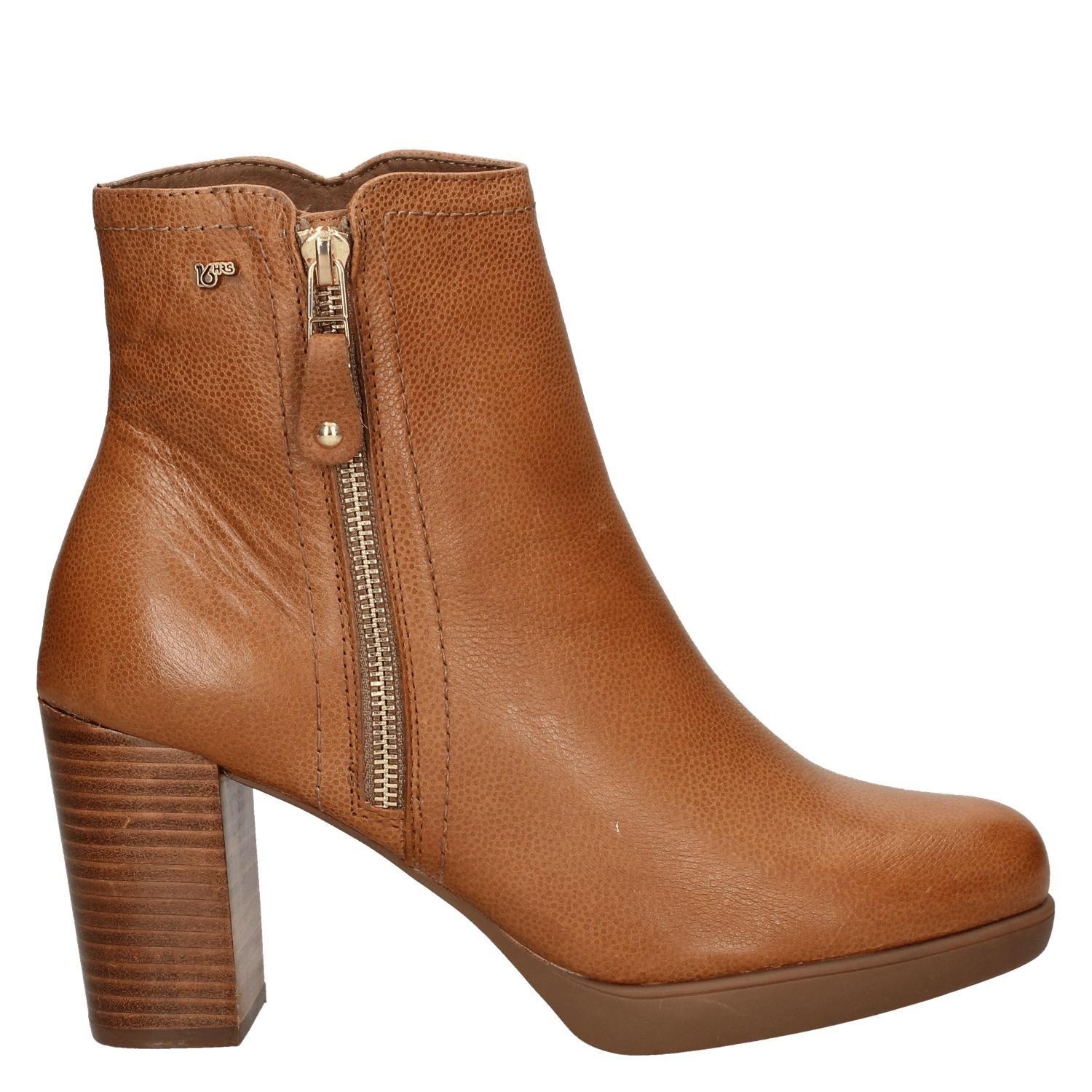 Botin Taco Cuadrado Mujer 16 Hrs - H038-0