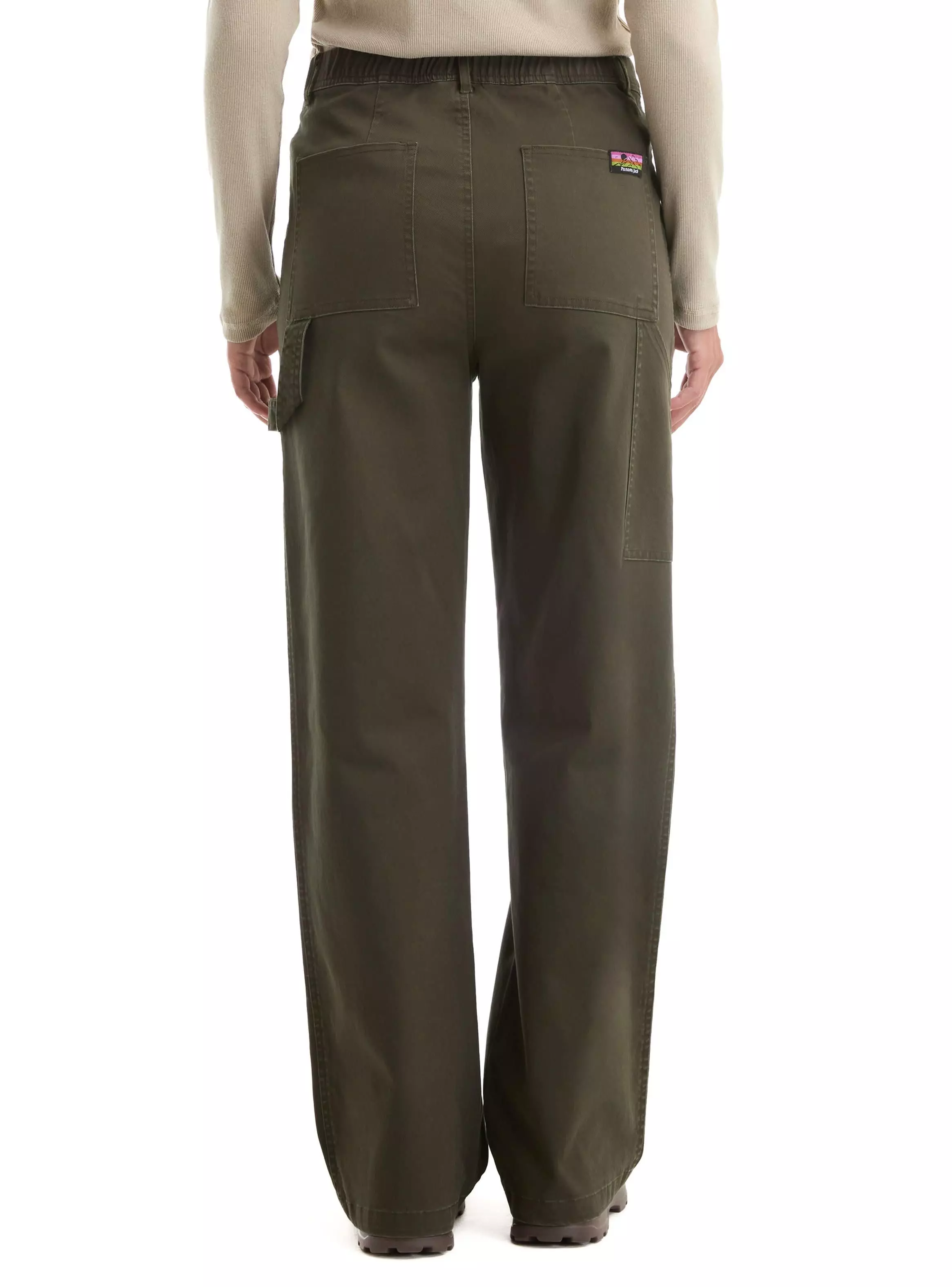 Pantalón Mujer Cargo Canvas Casual Panama Jack - L993-2
