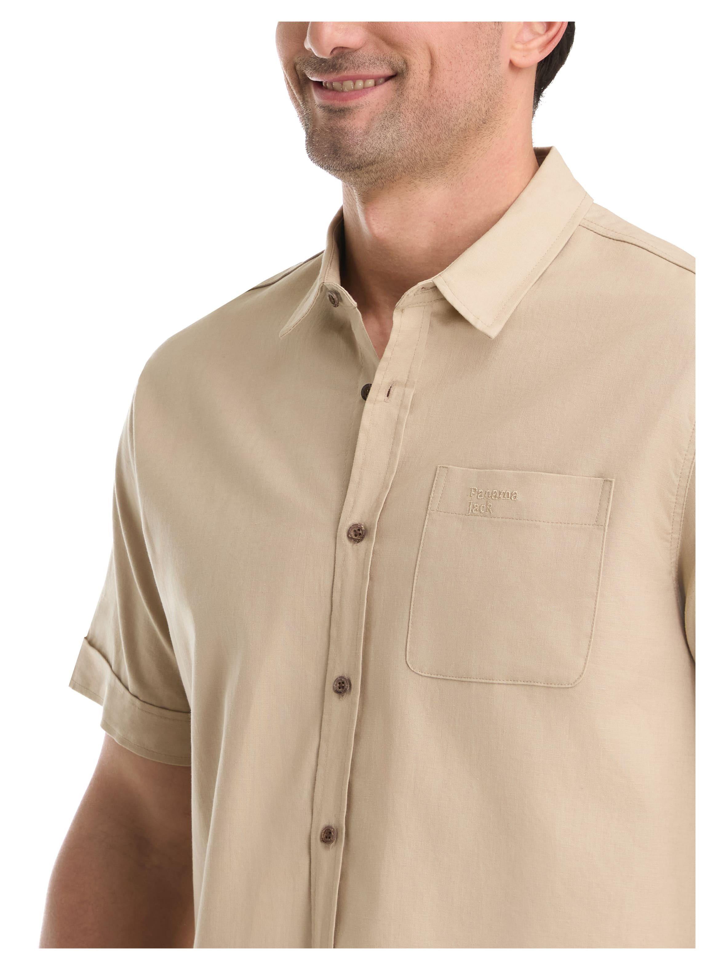 Camisa Hombre Tipo Lino Panama Jack - K864-6