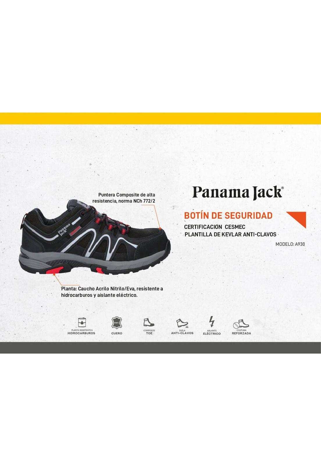 Zapato De Seguridad Hombre Panama Jack - A930-5