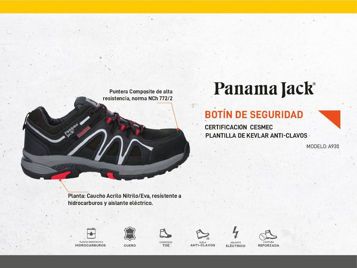 Zapato De Seguridad Hombre Panama Jack - A930-5