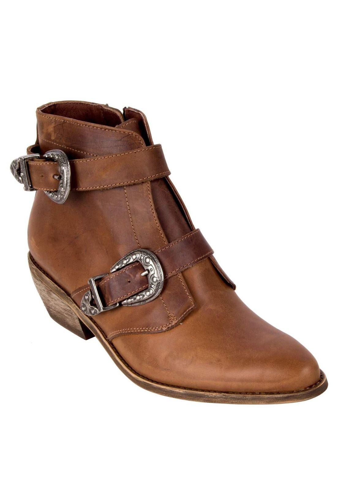 Botín Coleus Pollini Mujer Camel - Y115-0