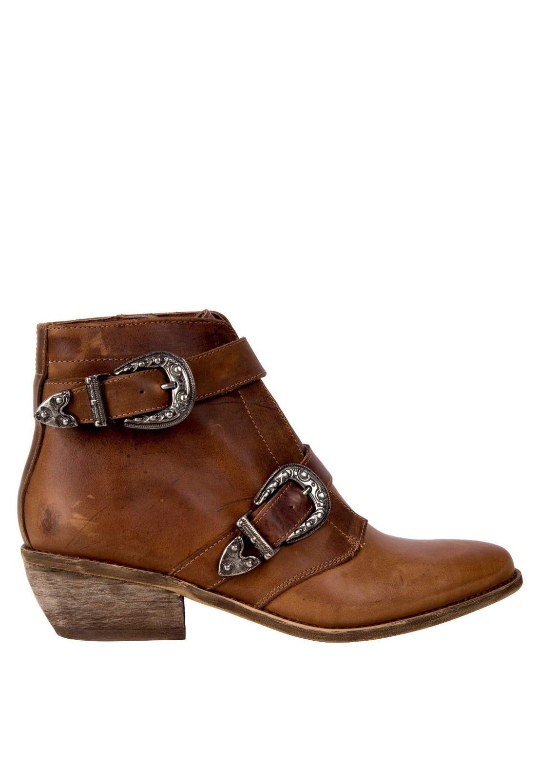 Botín Coleus Pollini Mujer Camel - Y115-1