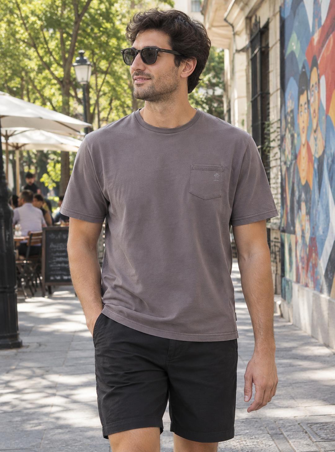 Polera Hombre Algodón Manga Corta Panama Jack - K858-0