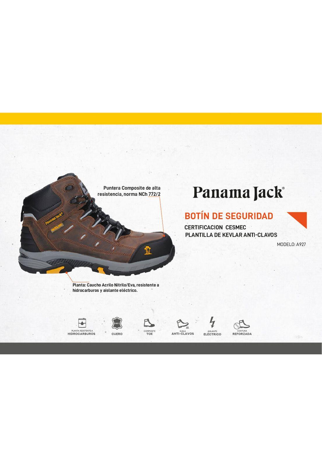Zapato De Seguridad Hombre Panama Jack - A927-5