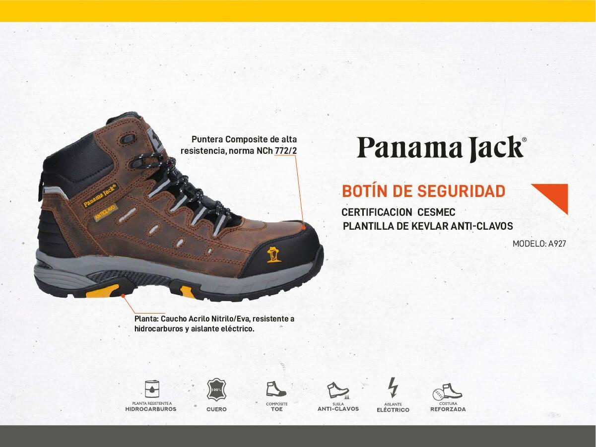 Zapato De Seguridad Hombre Panama Jack - A927-5