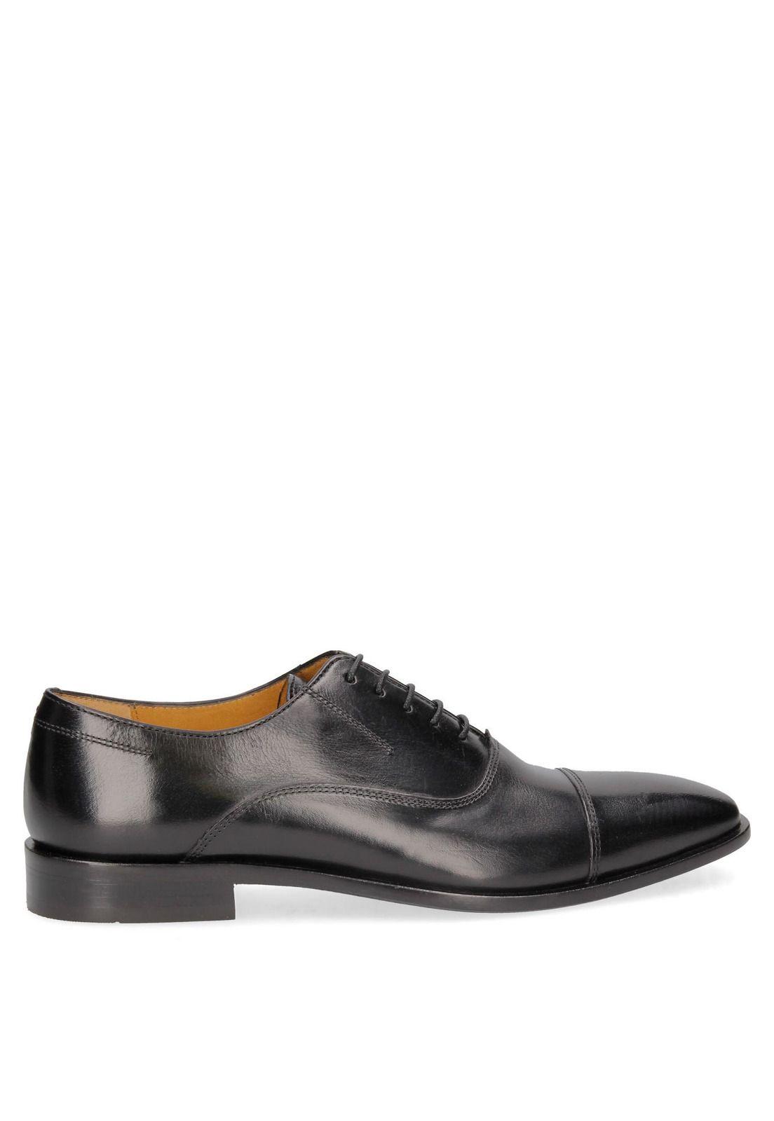 Zapato Vestir Hombre Gino - L605 Gris oscuro-1