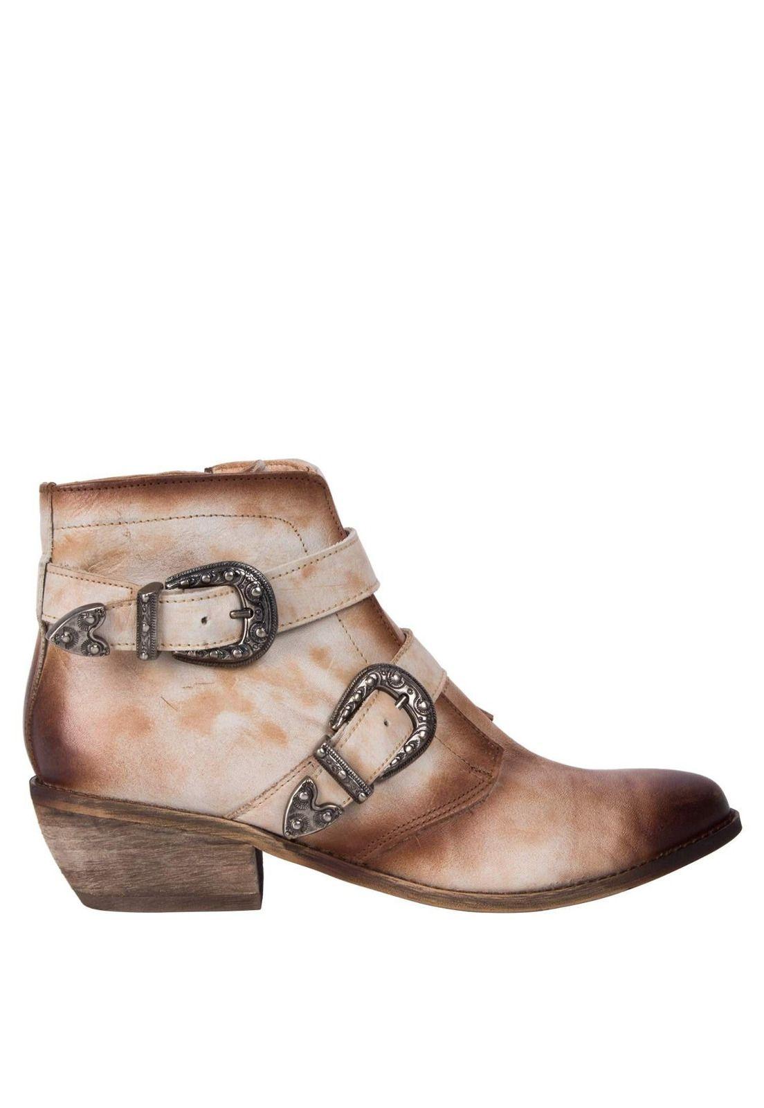 Botín Coleus Pollini Mujer Beige - Y115-1